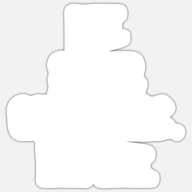 Gin drinker Sticker size S (10 x 10 cm)