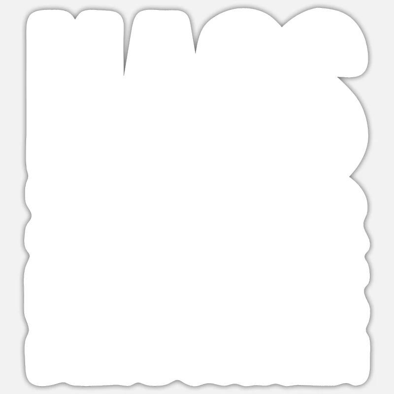 Sticker Größe S (10 x 10 cm) - 