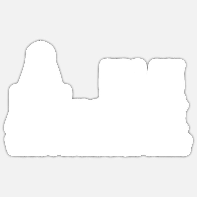 I am an architect - Sticker size S (10 x 10 cm) - white matte