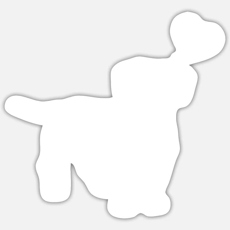 canine Sticker size S (10 x 10 cm)