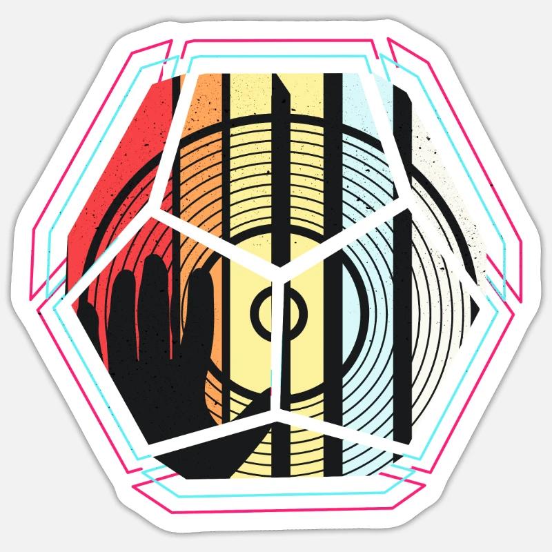 Sticker Größe S (10 x 10 cm) - 