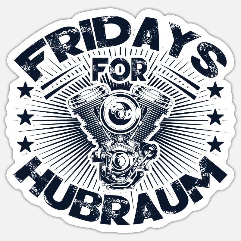 Vendredi pour le déplacement Sticker taille S (10 x 10 cm)