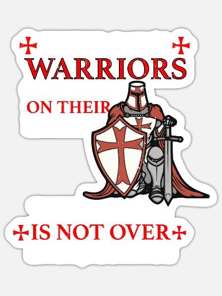 Christentum Geschenk - Sticker Größe S (10 x 10 cm) - Mattweiß