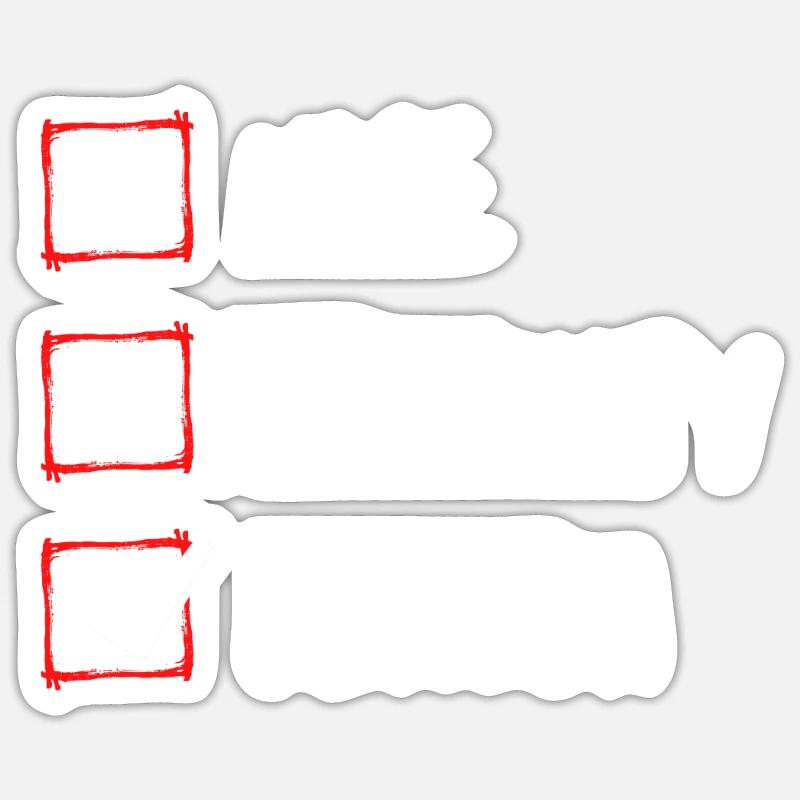 Sticker taille S (10 x 10 cm) - 