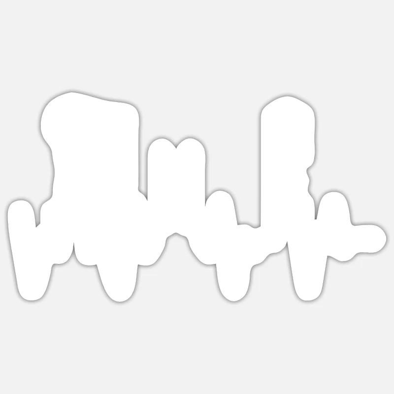 Sticker size S (10 x 10 cm) -