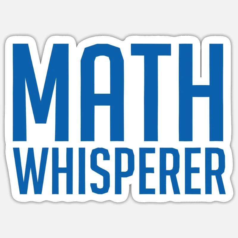 Math nerd Sticker taille S (10 x 10 cm)