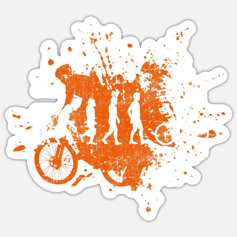 Vélo de course Sticker taille S (10 x 10 cm)