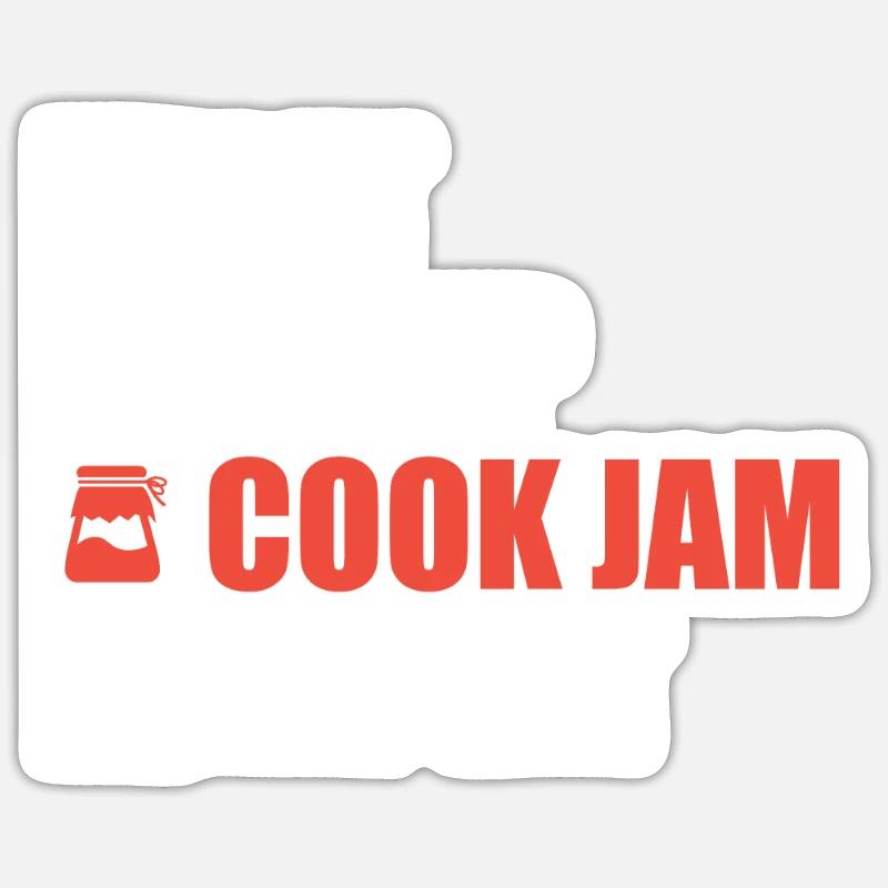 Cuisson de la confiture Sticker taille S (10 x 10 cm)
