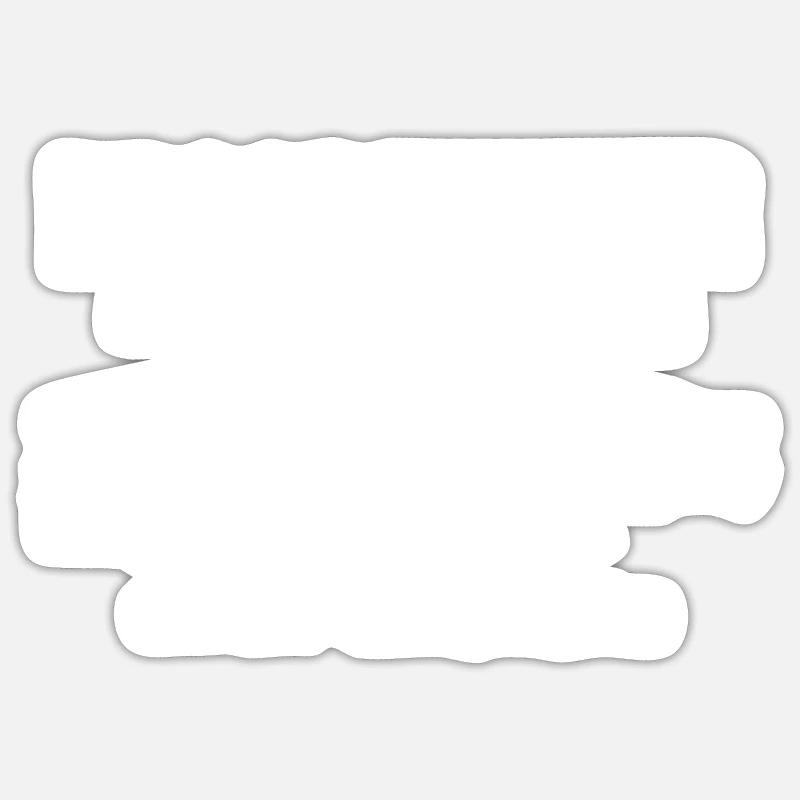 Programmierer - Sticker Größe S (10 x 10 cm) - Mattweiß