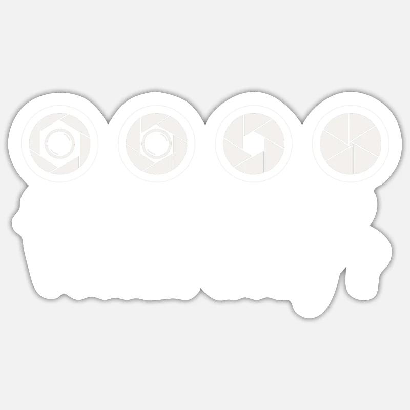 camera Sticker size S (10 x 10 cm)