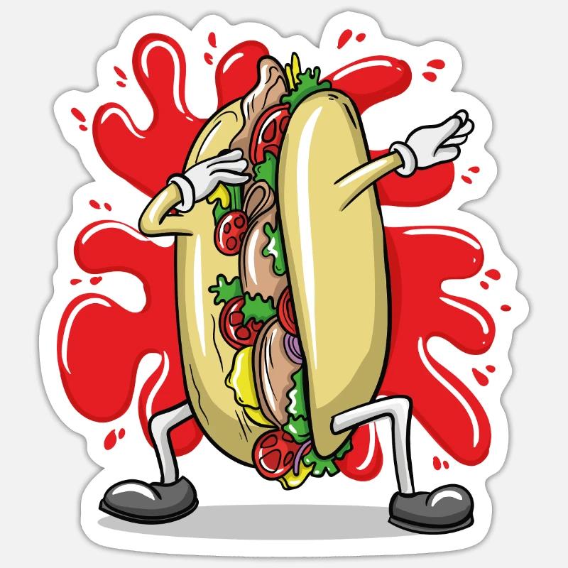 Sticker taille S (10 x 10 cm) - 