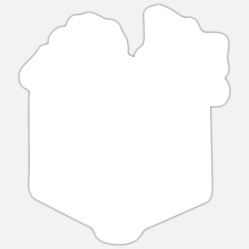 Jeu de société RPG Rpg Game Board Board Gift - Sticker taille S (10 x 10 cm) - blanc mat