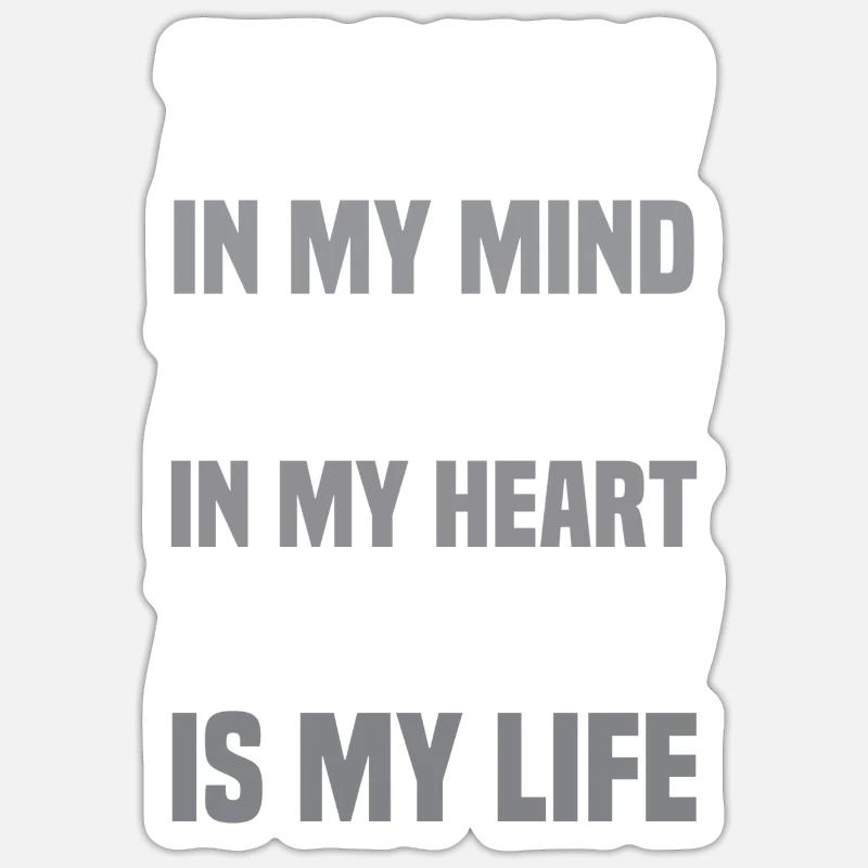 Techno - Sticker taille S (10 x 10 cm) - blanc mat