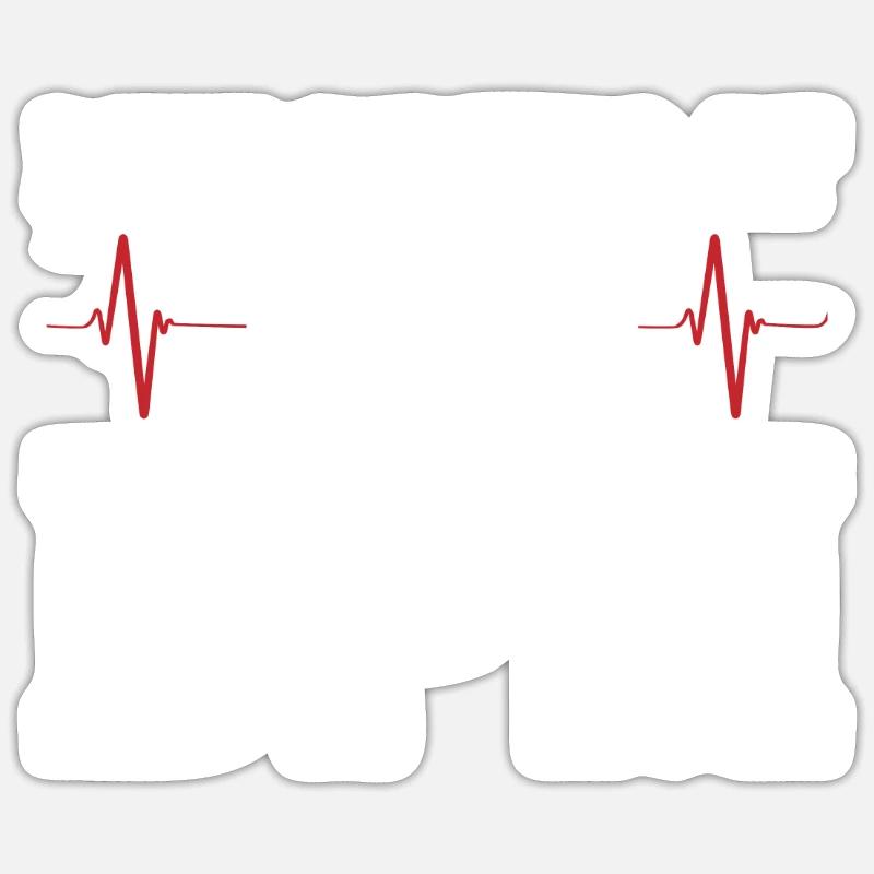 BPM Hardstyle Rave Techno saying gift Sticker size S (10 x 10 cm)