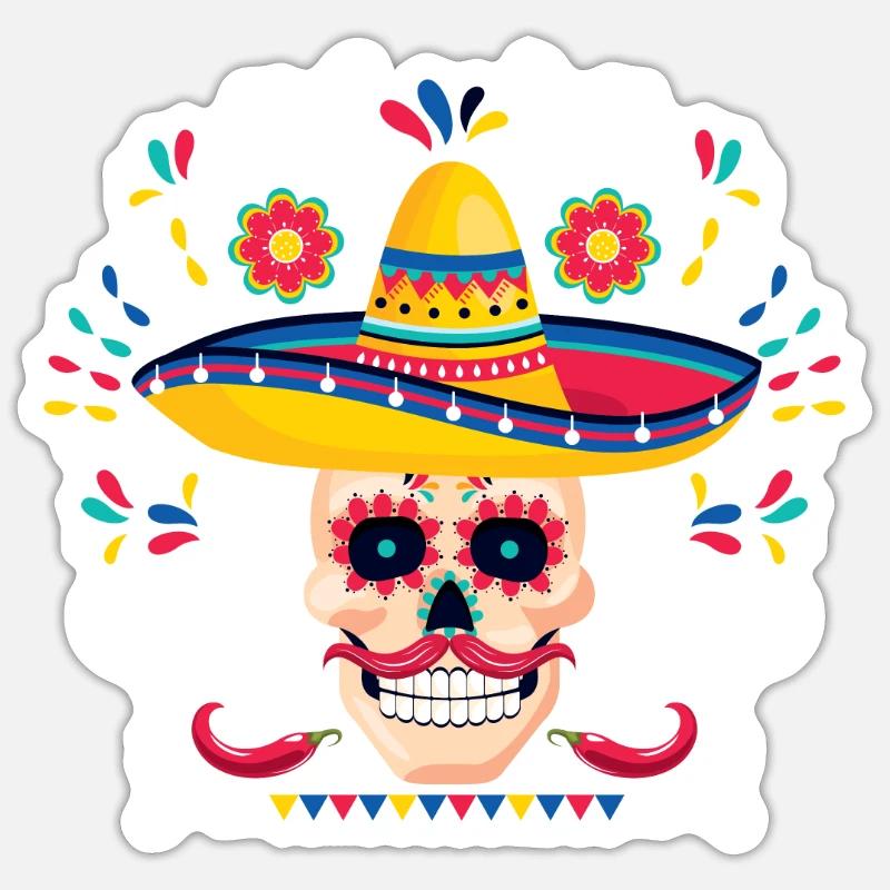 Mexico Sticker size S (10 x 10 cm)