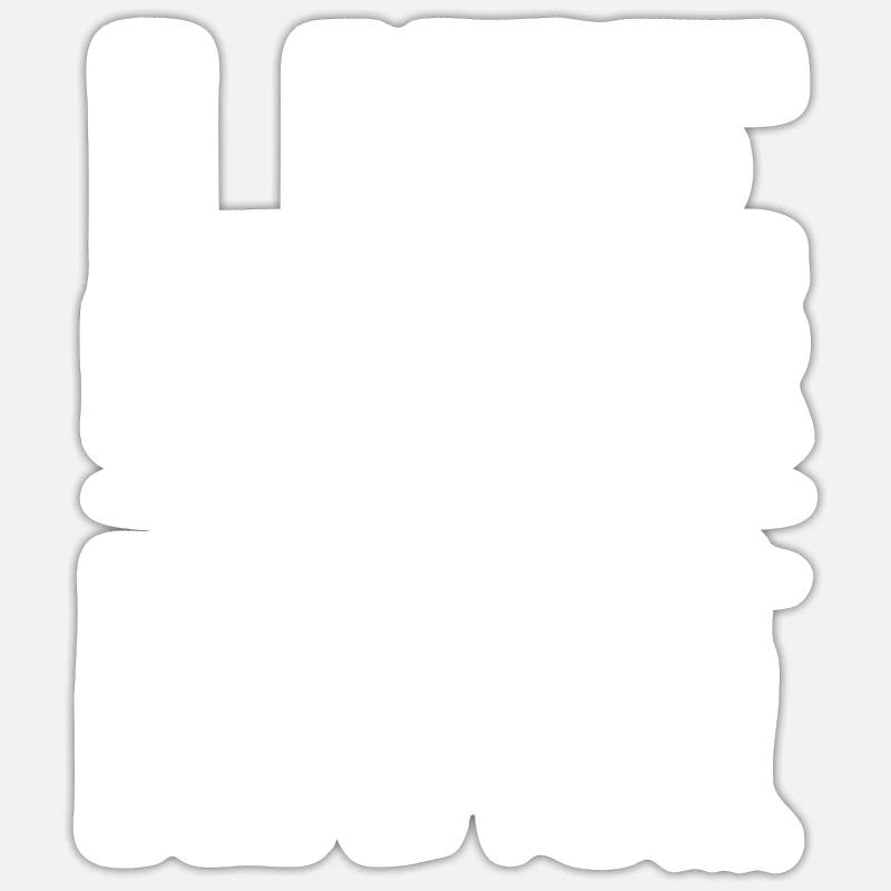Sticker Größe S (10 x 10 cm) - 