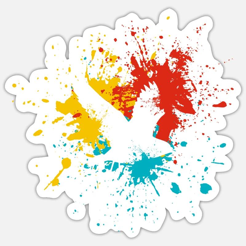 Sticker Größe S (10 x 10 cm) - 