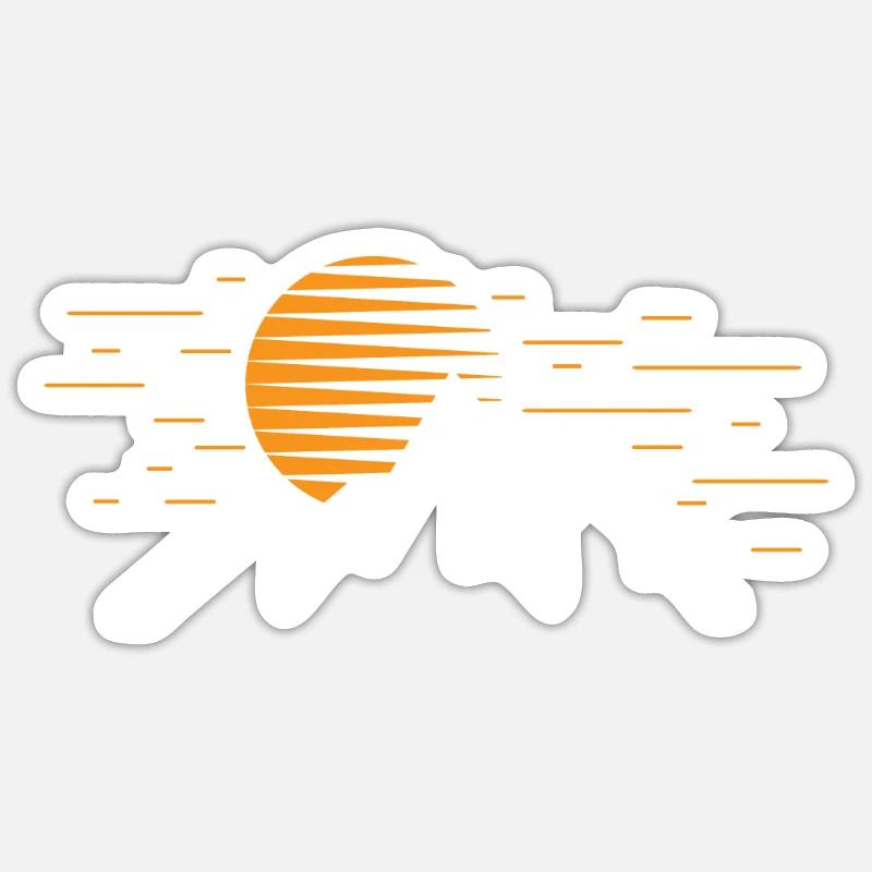marche Sticker taille S (10 x 10 cm)