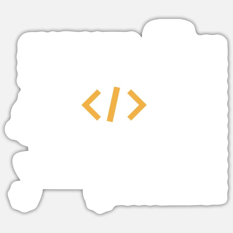 programmer Sticker size S (10 x 10 cm)