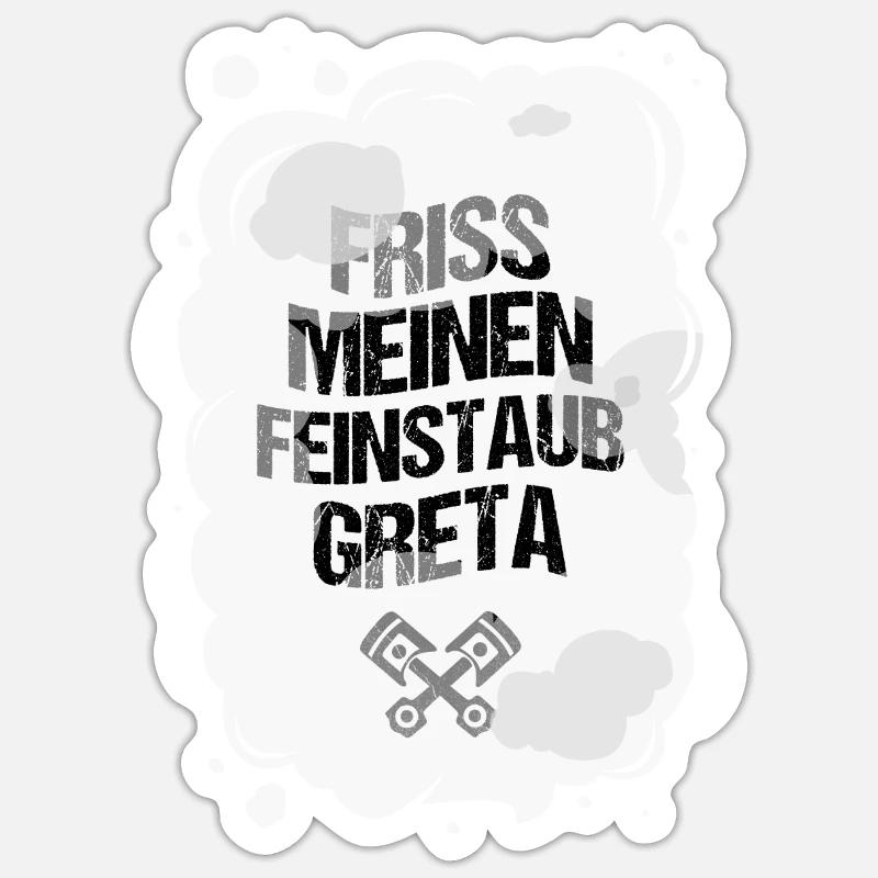 Sticker Größe S (10 x 10 cm) - 