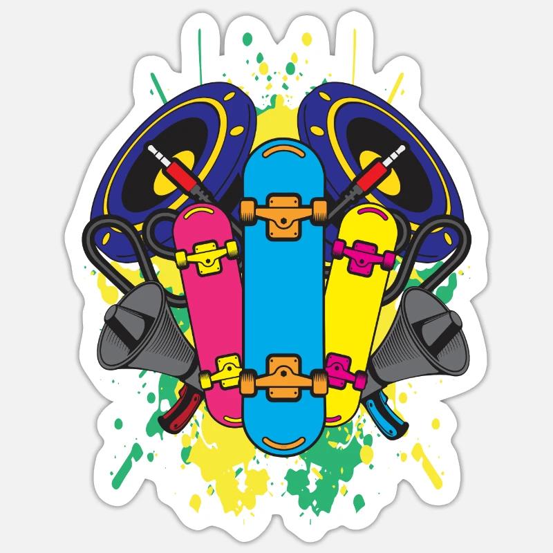 Sticker taille S (10 x 10 cm) - 