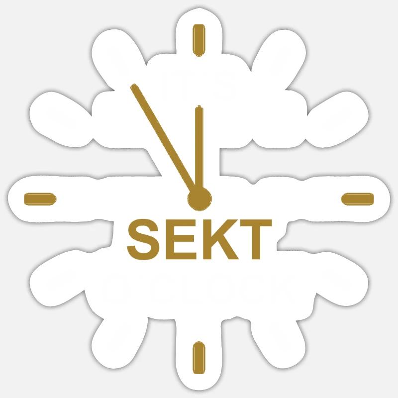 blockedTitle - Sticker taille S (10 x 10 cm) - blanc mat