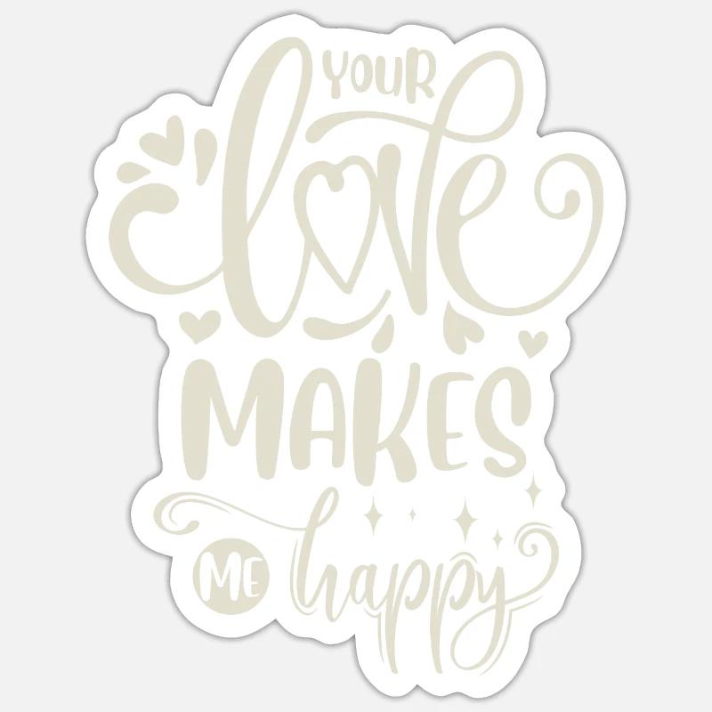 Sticker Größe S (10 x 10 cm) - 