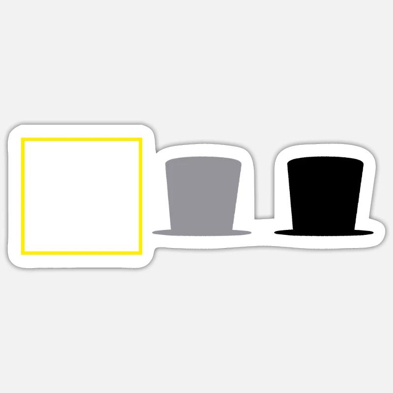 Hacker Cyber Security Pentester Hacker - Sticker size S (10 x 10 cm) - white matte