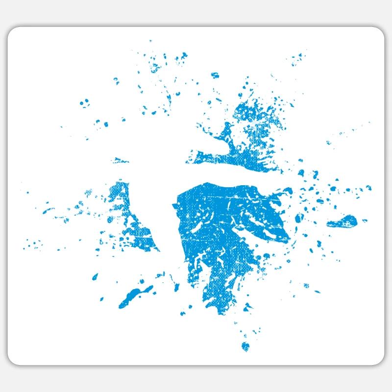 Sticker Größe S (10 x 10 cm) - 