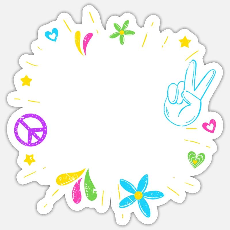 Sticker Größe S (10 x 10 cm) - 