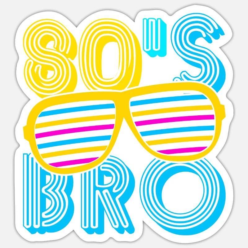 80 - Sticker taille S (10 x 10 cm) - blanc mat