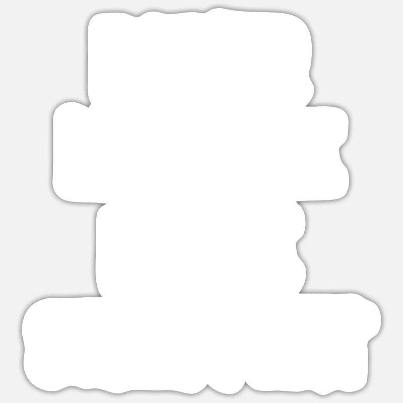 Papier Ist Leise Pappe Scheppert Drogen Druffi Sticker Größe S (10 x 10 cm)