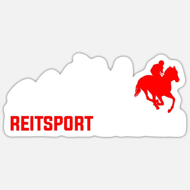Reitsport Evolution Sticker Größe S (10 x 10 cm)
