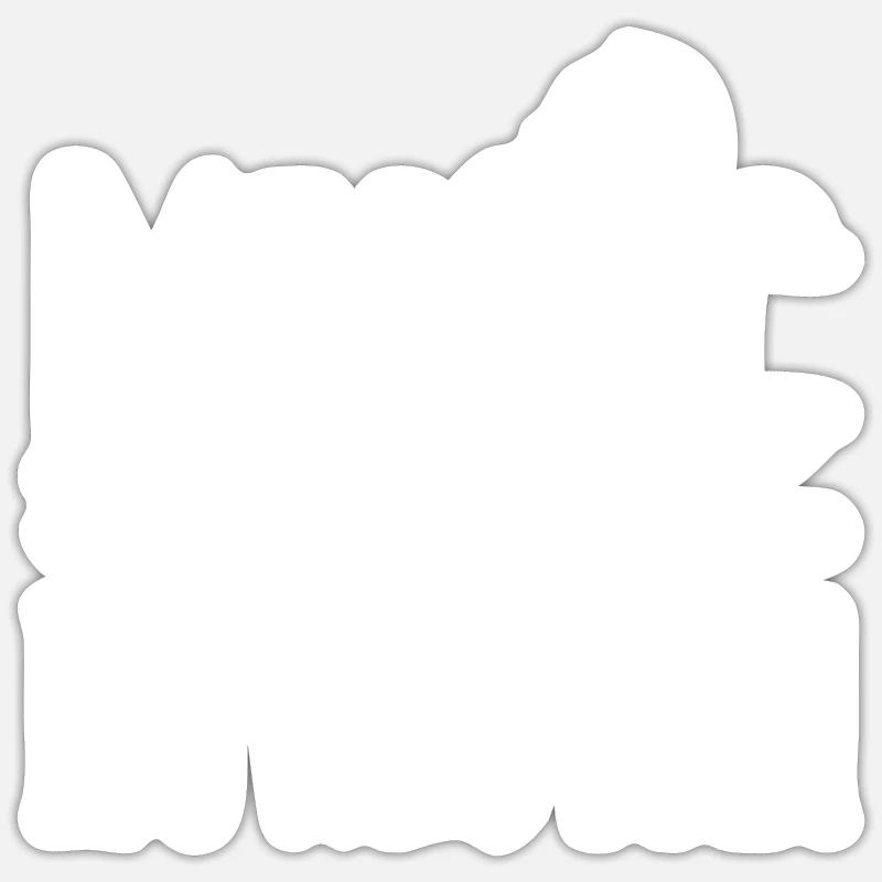 Sticker taille S (10 x 10 cm) - 