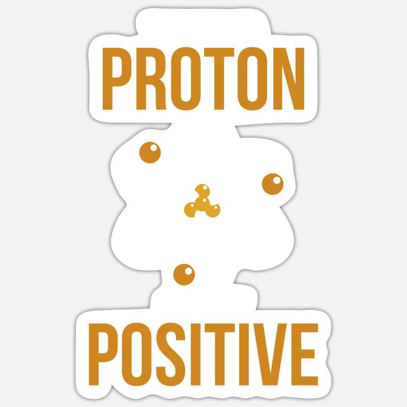 Chemistry setting - Sticker size S (10 x 10 cm) - white matte