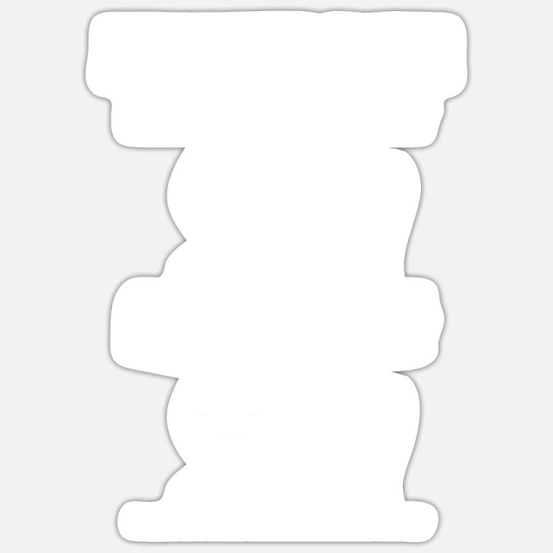 Programming programmers coding - Sticker size S (10 x 10 cm) - white matte