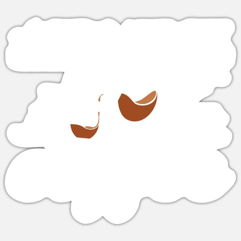 Linux Sudo Apt - Installieren Sie den Kaffee. Sticker Größe S (10 x 10 cm)