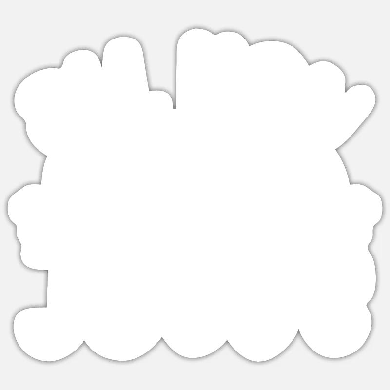 Sticker taille S (10 x 10 cm) - 