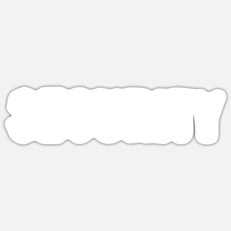 Security - Sticker Größe S (10 x 10 cm) - Mattweiß