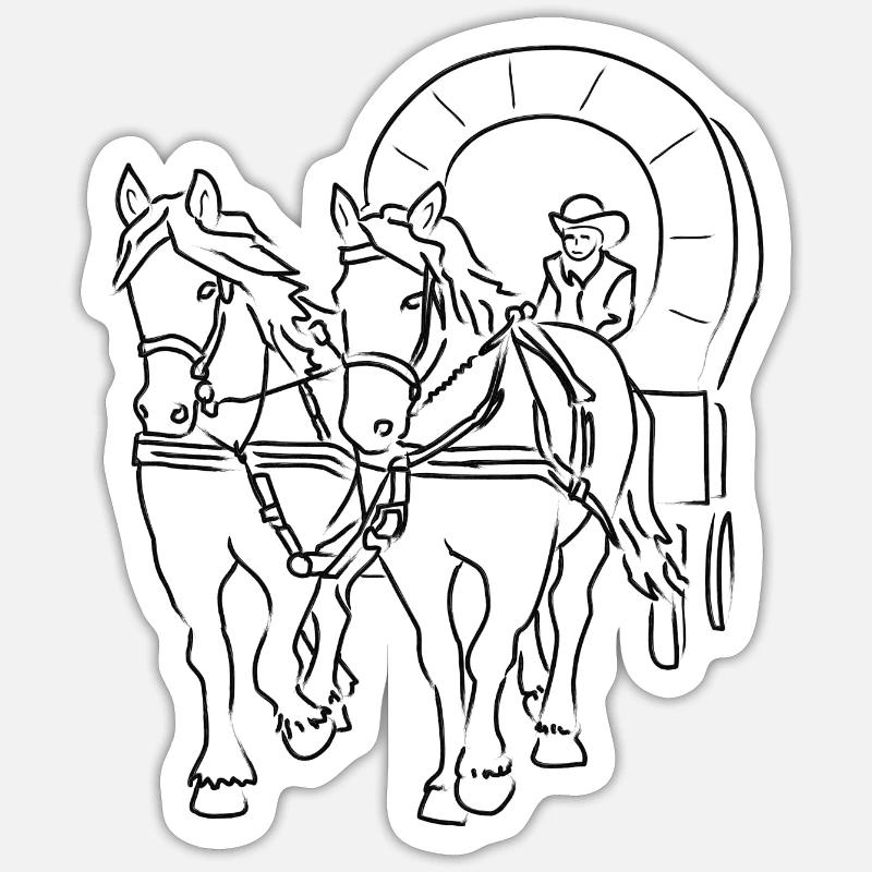 Sticker Größe S (10 x 10 cm) - 