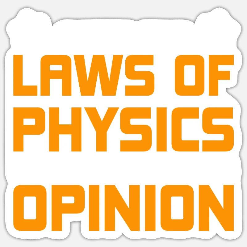 physics Sticker size S (10 x 10 cm)