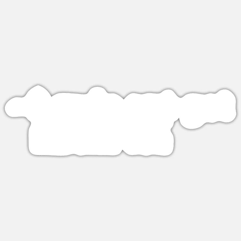 Sysadmin Linux sudo apt-get installer tea - Sticker taille S (10 x 10 cm) - blanc mat