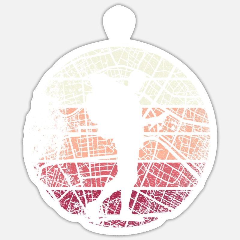 Geocaching Gift - Sticker size S (10 x 10 cm) - white matte