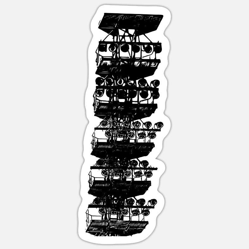Sticker Größe S (10 x 10 cm) - 