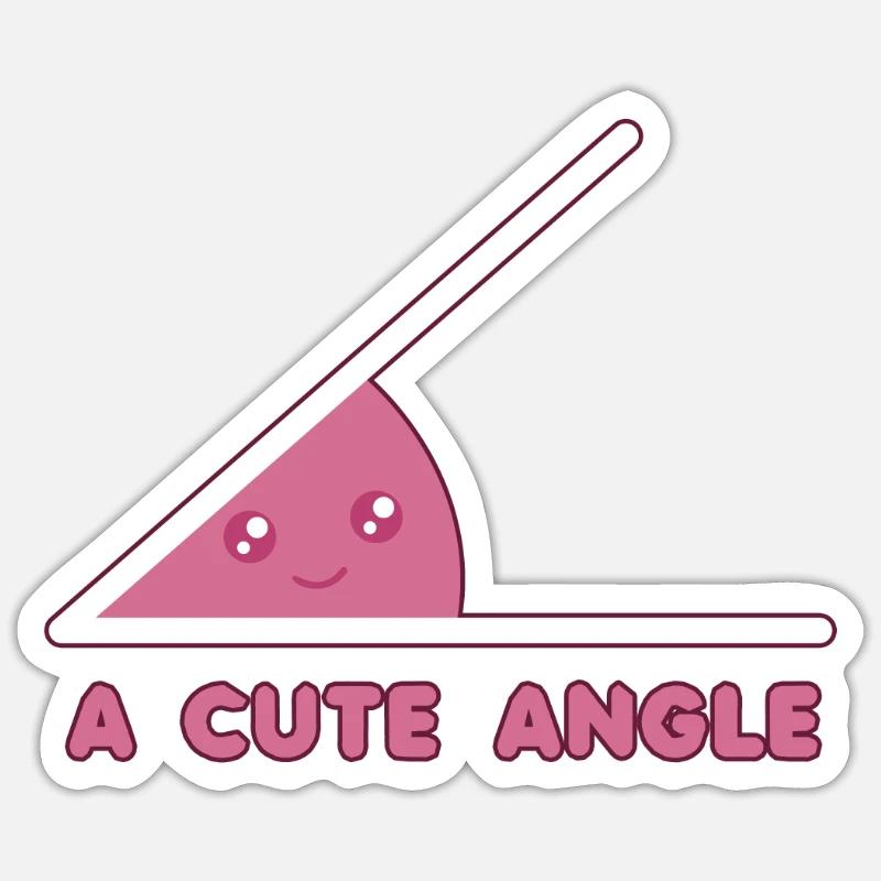 Math - Sticker size S (10 x 10 cm) - white matte