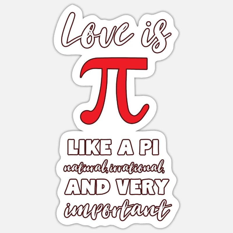 Math Sticker size S (10 x 10 cm)