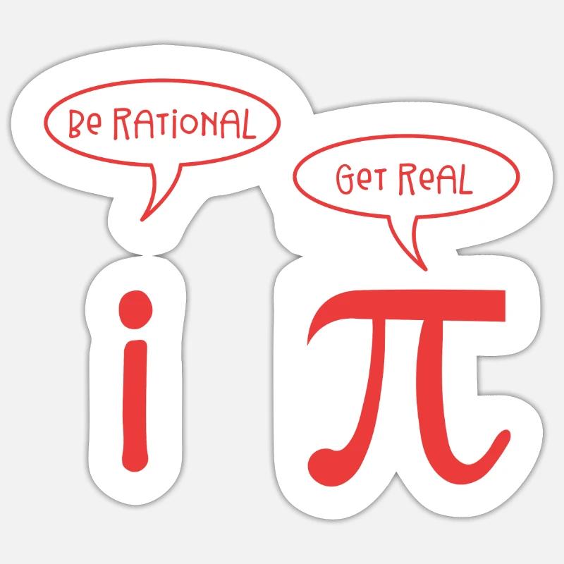 Math Sticker size S (10 x 10 cm)