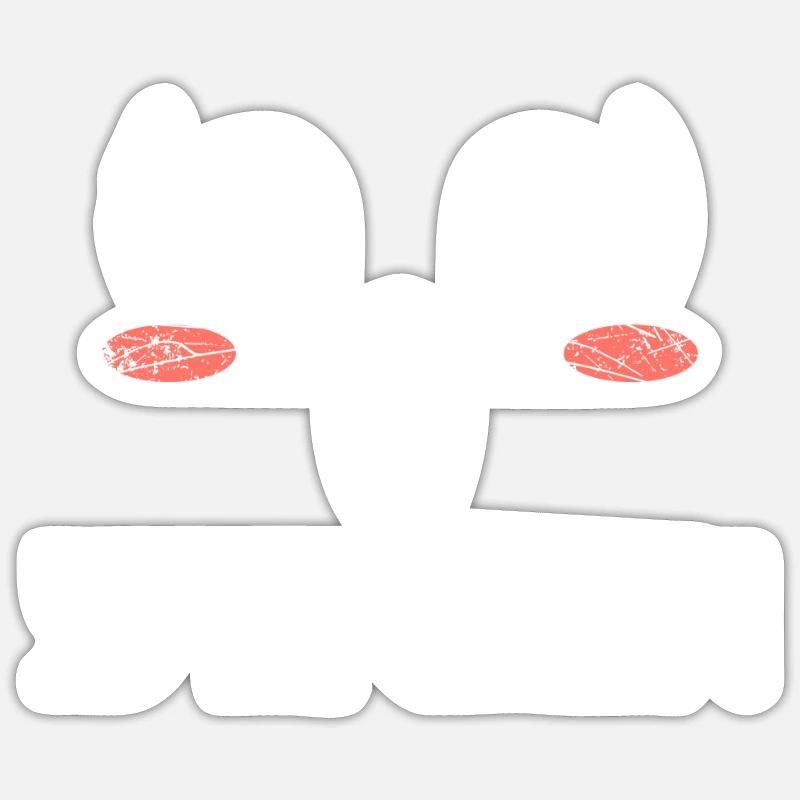 Japanimation kanji Sticker size S (10 x 10 cm)