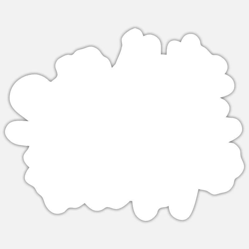 Science Teacher - Sticker taille S (10 x 10 cm) - blanc mat