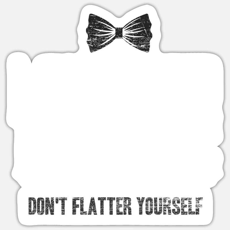 Kellner - Sticker Größe S (10 x 10 cm) - Mattweiß